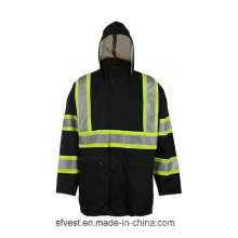 Chaqueta de seguridad impermeable de invierno